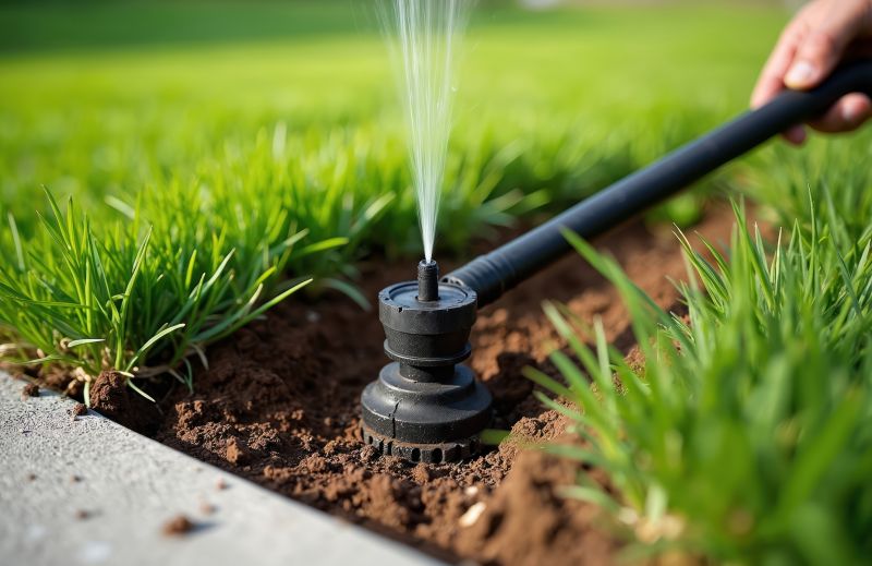 Sprinkler System Relocation in Ventura County, CA