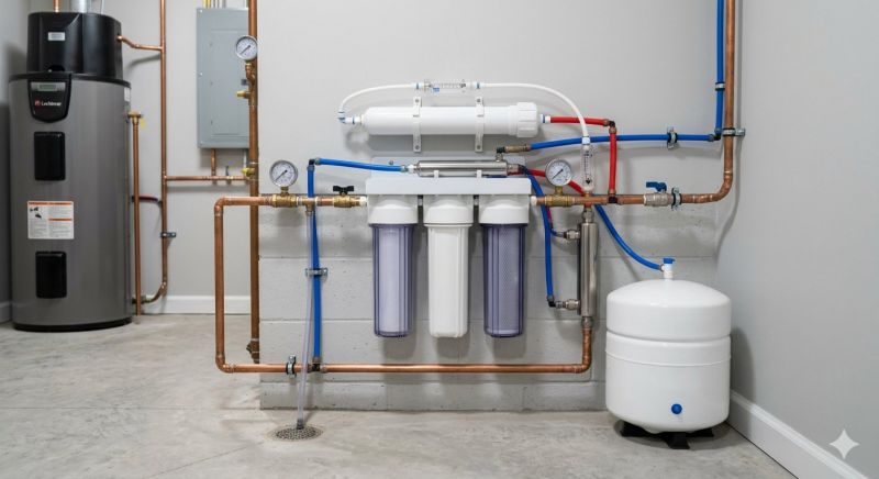 Whole Home Water Filtration in Houston, TX